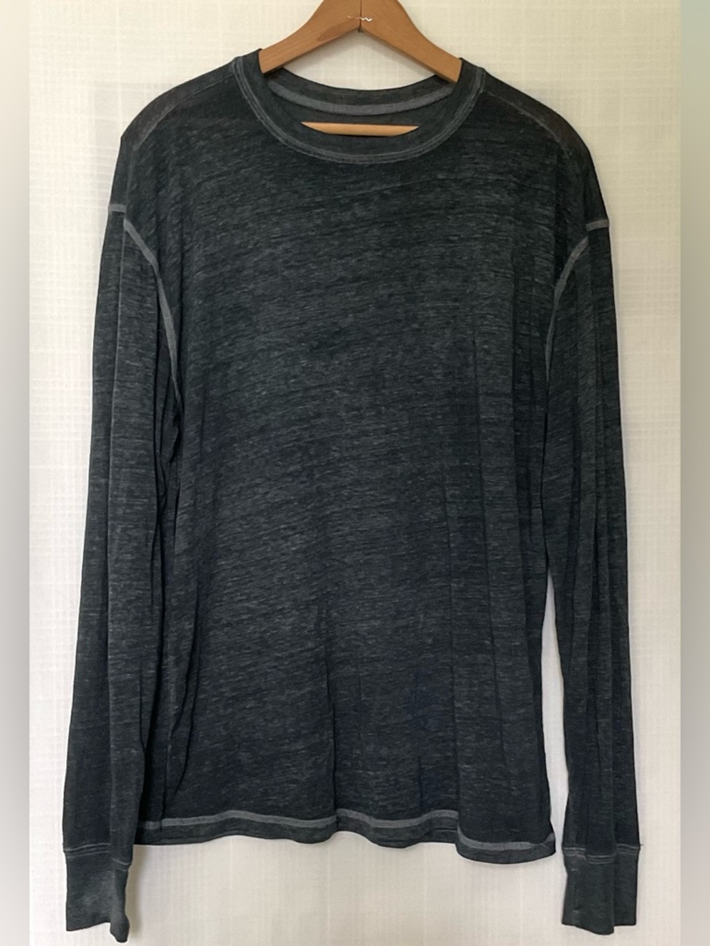 FP Movement by Free People Long Sleeve Crew - Charcoal Heather